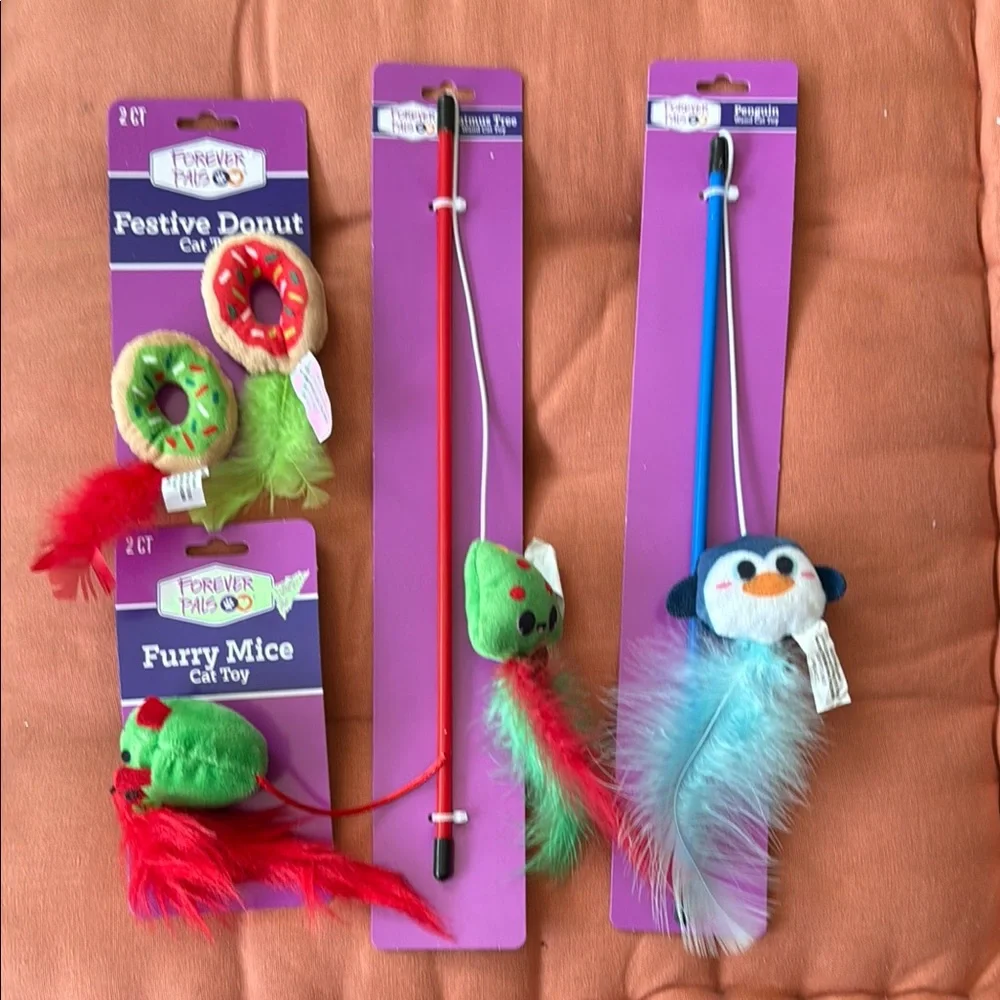 Set/4 Cat Toys